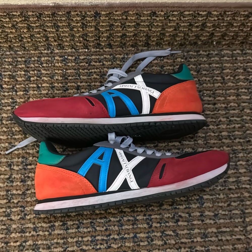 Size 9 Armani Exchange shoes in good condition! Taken care of and not worn much. - Picture 2 of 4